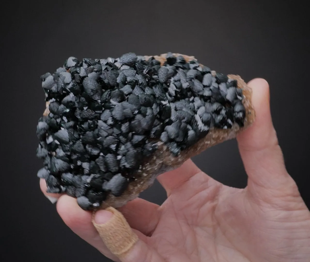 Primary Malachite on Quartz - image 2