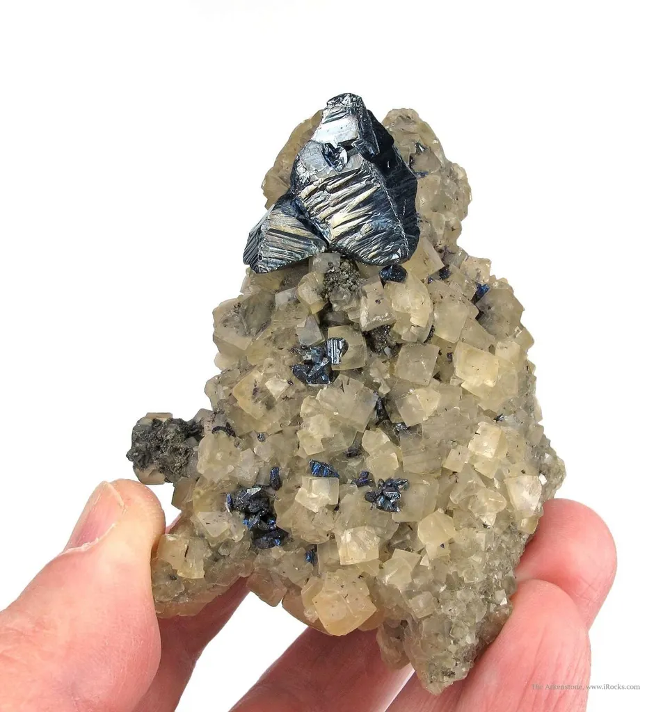 Proustite and Calcite - image 2