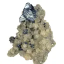 Proustite and Calcite - image 5