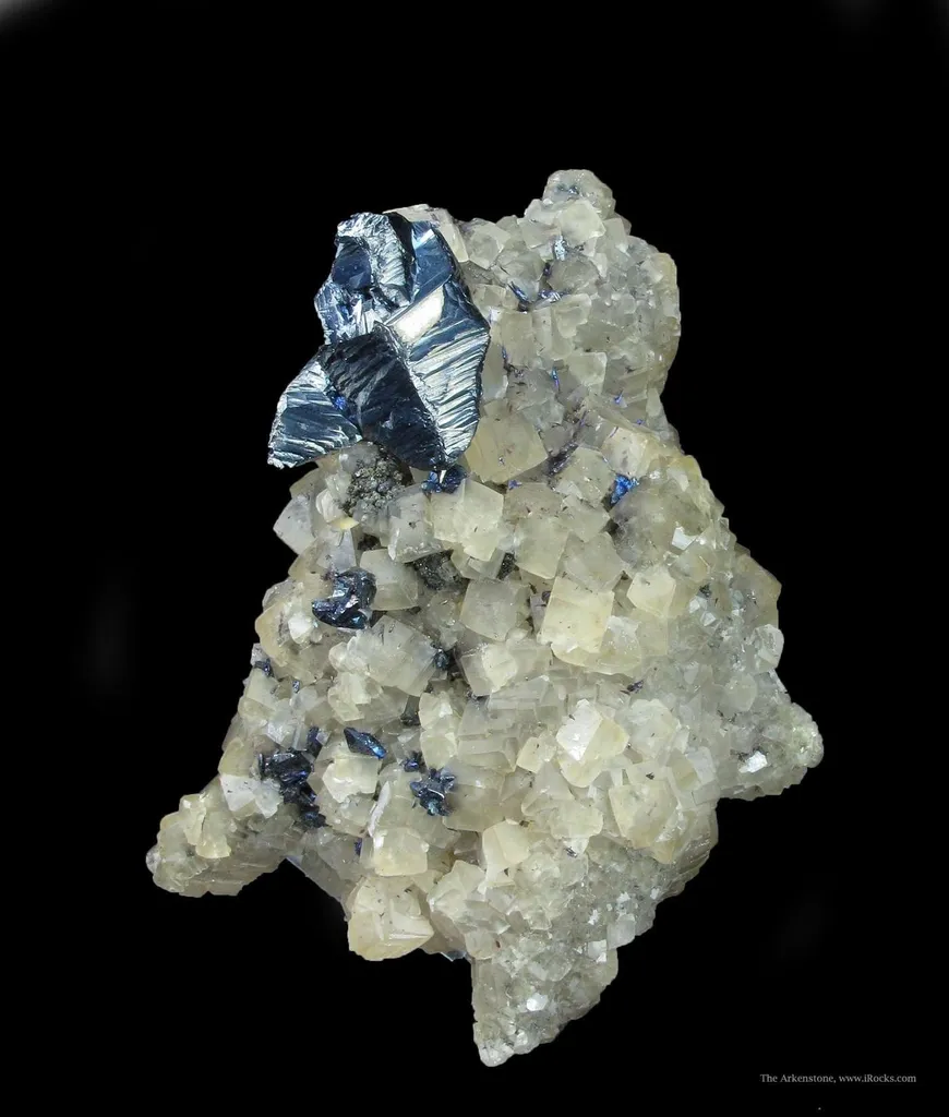 Proustite and Calcite - image 3