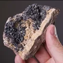 Proustite and Chalcopyrite on Dolomite - image 2