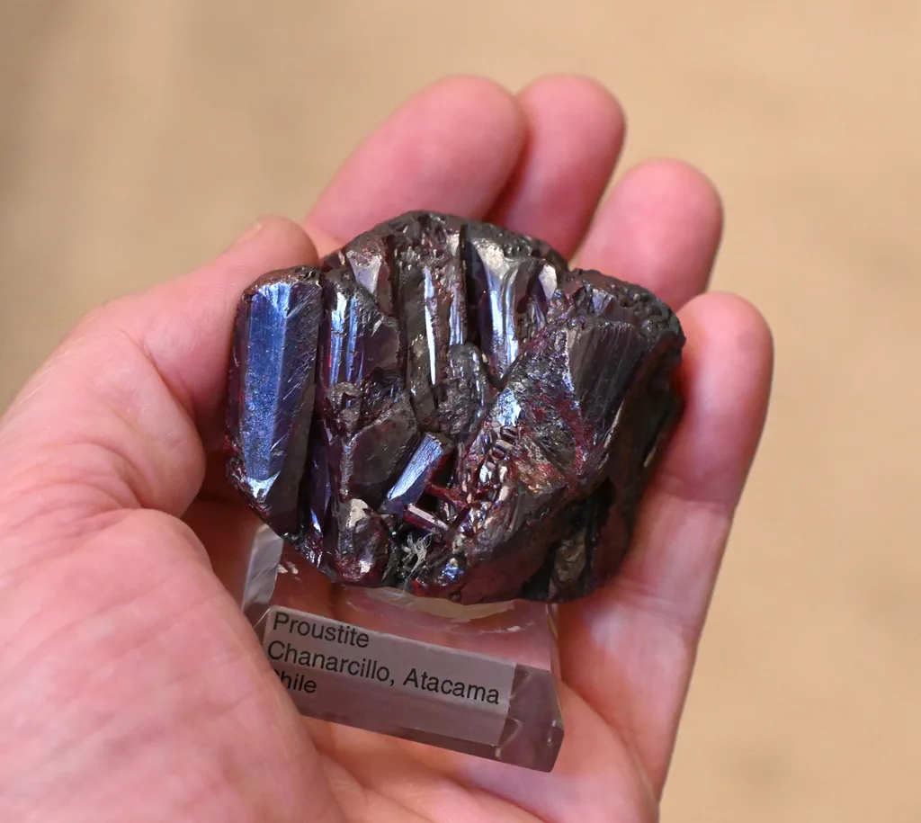 Proustite from Chañarcillo Mining District, Atacama, Chile - image 6