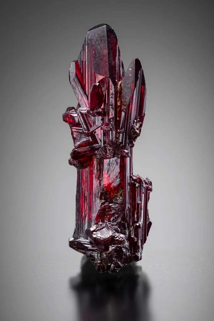 Proustite from Chile, Atacama, Chañarcillo Mining District image