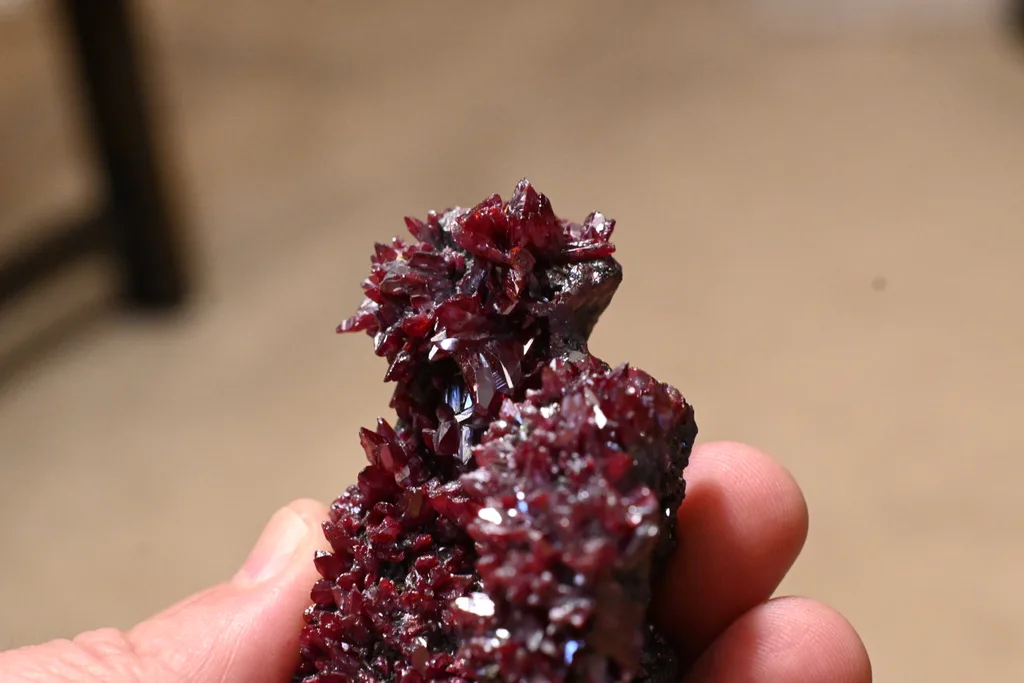Proustite from Chile, Atacama, Chañarcillo Mining District - image 7