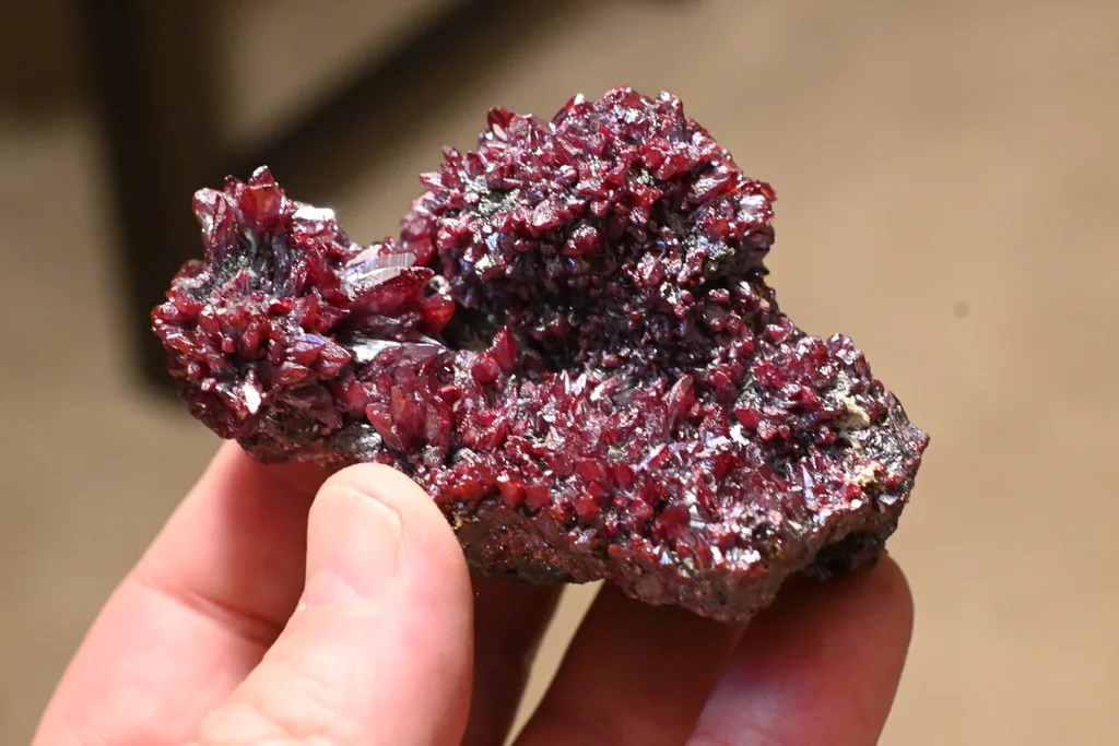 Proustite from Chile, Atacama, Chañarcillo Mining District - image 5