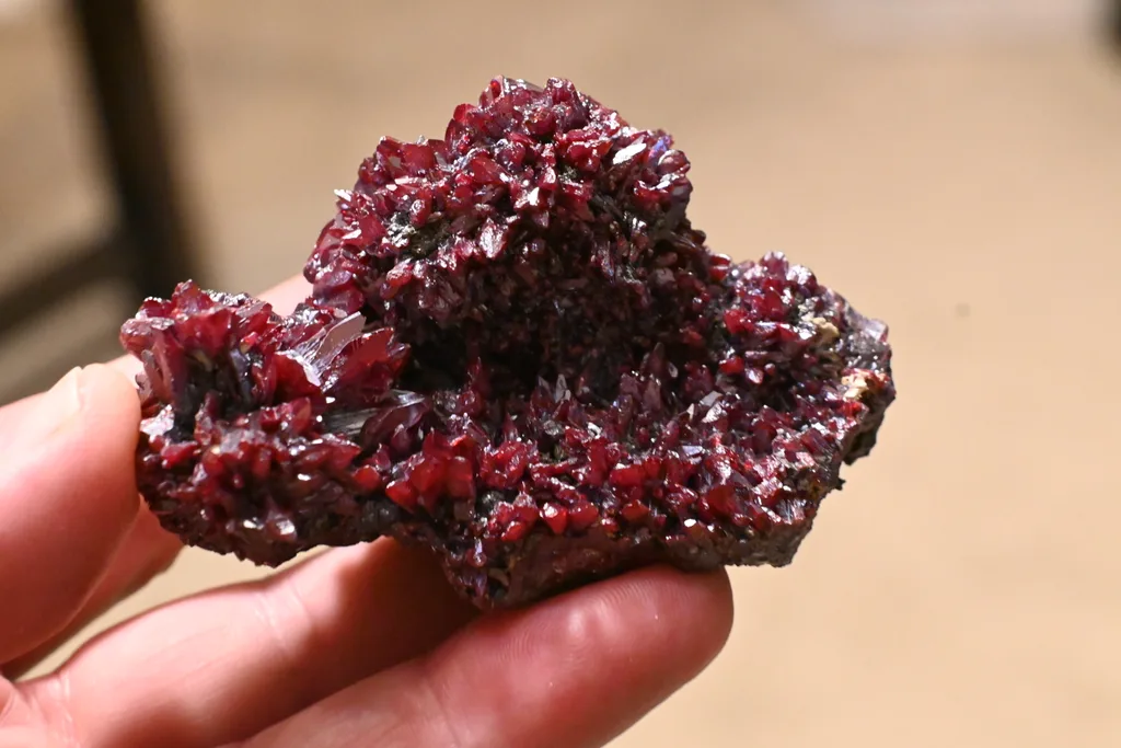 Proustite from Chile, Atacama, Chañarcillo Mining District - image 6