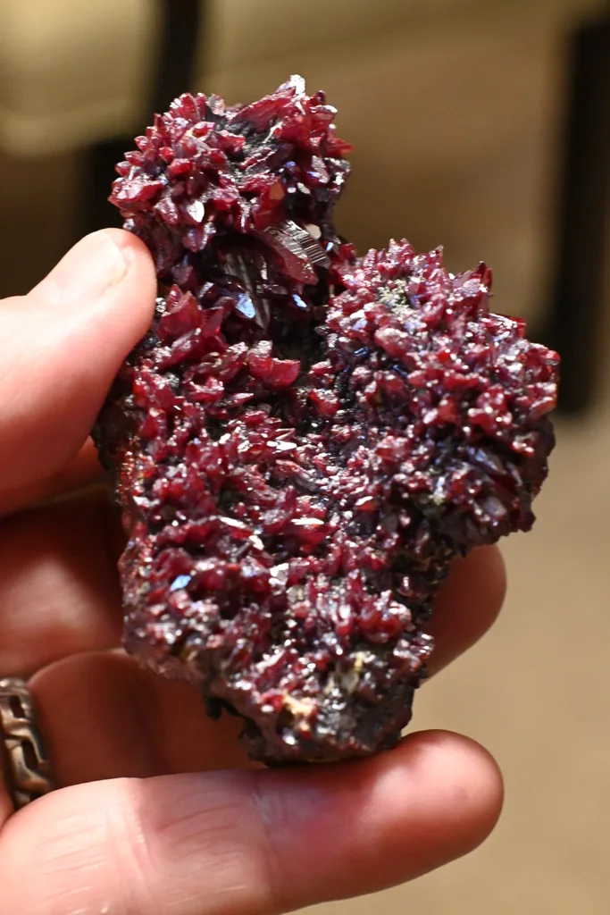 Proustite from Chile, Atacama, Chañarcillo Mining District - image 4