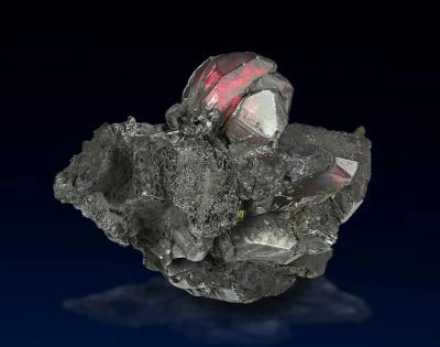 Proustite from Erzgebirgskreis, Saxony, Germany image