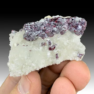 Proustite from Imiter mine, Drâa-Tafilalet Region, Morocco