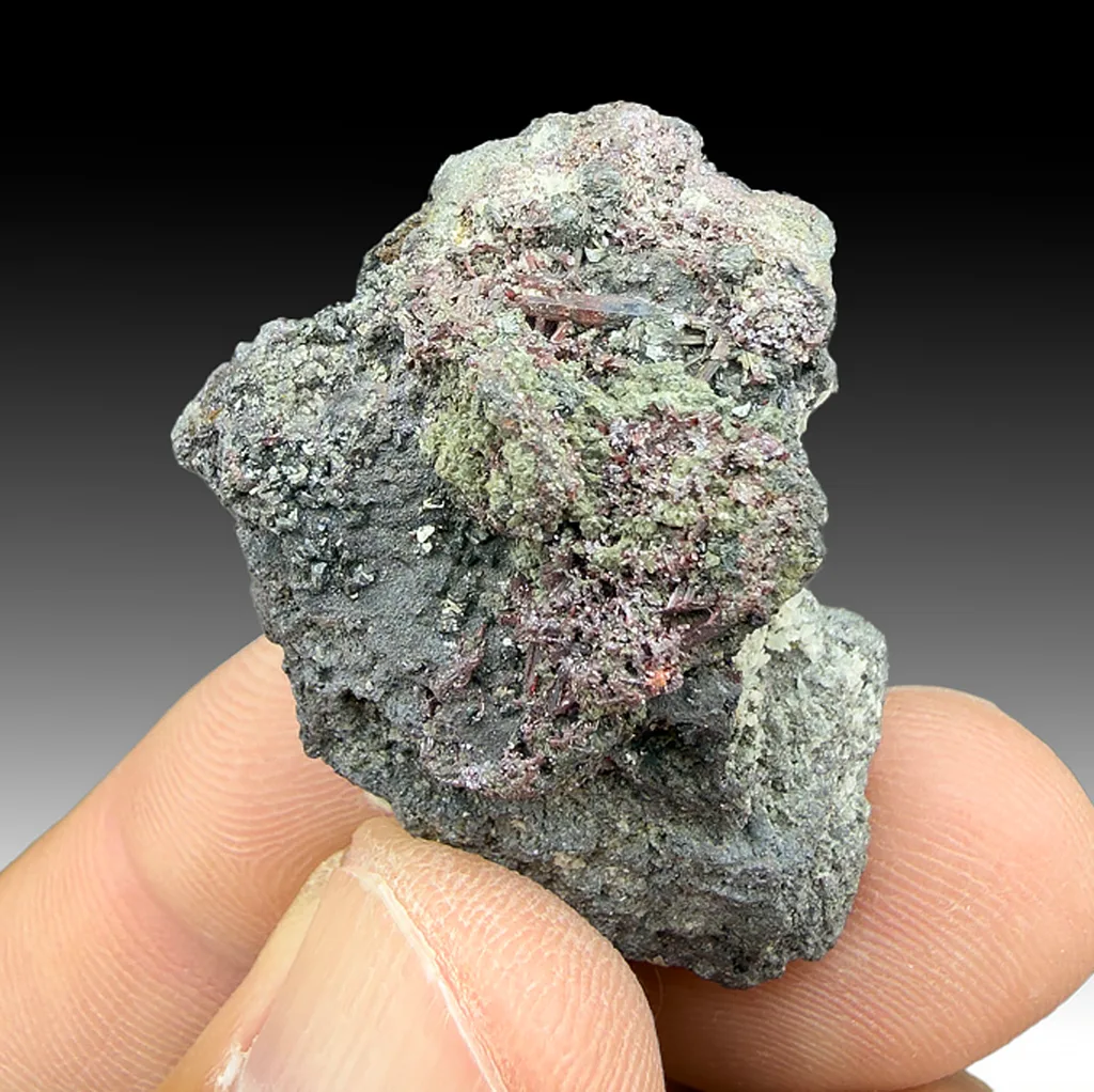 Proustite from McAllister Mine, British Columbia, Canada - image 1