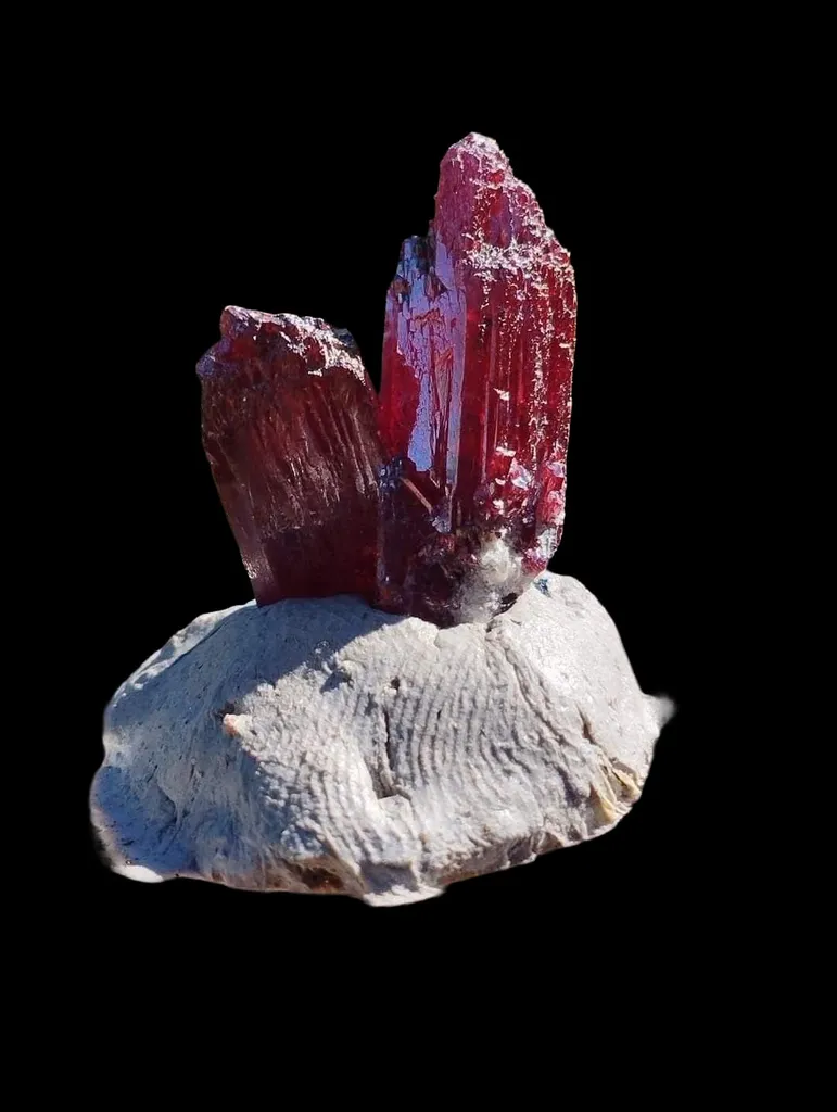 Proustite from Morocco