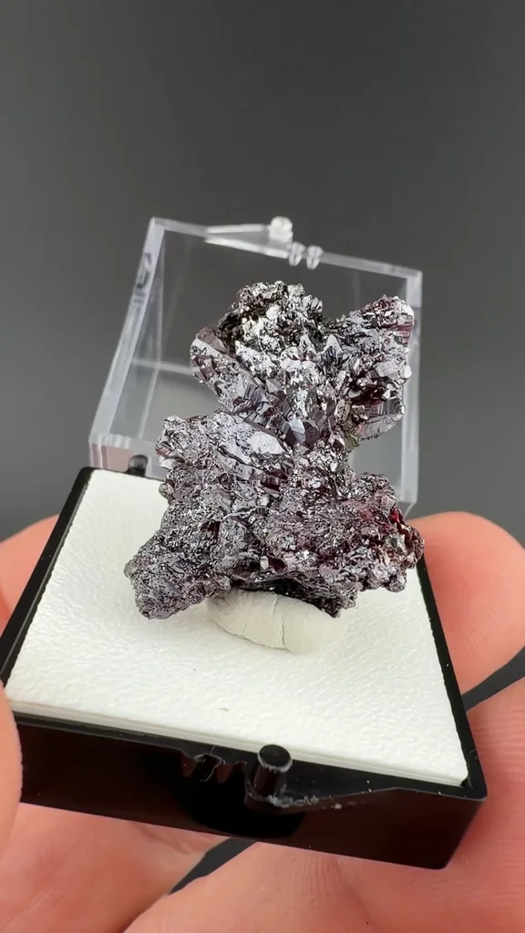 Proustite from Schneeberg, Erzgebirgskreis, Saxony, Germany - image 3