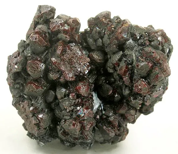 Proustite, Gypsum image