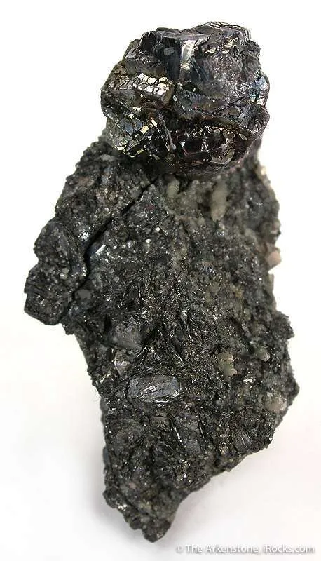 Proustite on Galena - image 2