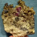 Proustite, Quartz - image 1