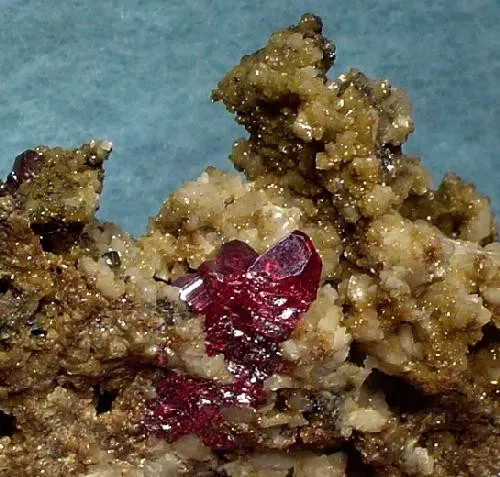 Proustite, Quartz - image 2