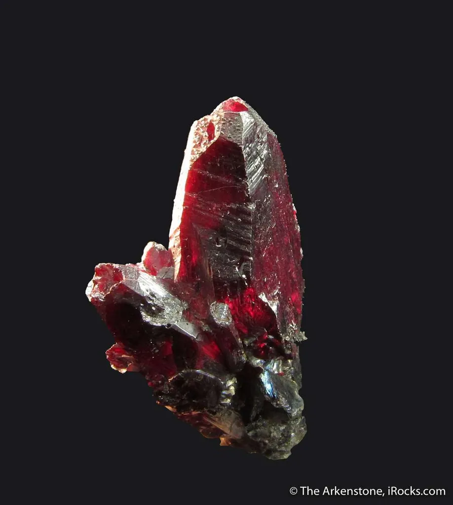 Proustite (twinned) image
