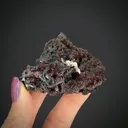 Proustite with Acanthite and Xanthoconite - image 2