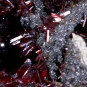 Proustite with Acanthite and Xanthoconite - image 1