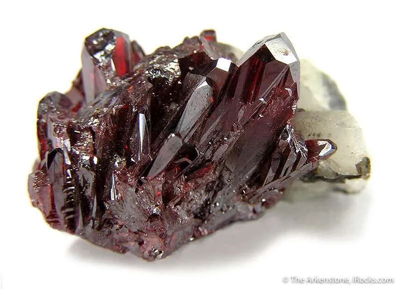 Proustite With Calcite image