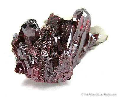 Proustite With Calcite - image 2