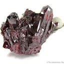Proustite With Calcite - image 2