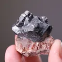 Proustite with Pyrargyrite Dolomite and Chalcopyrite - image 2