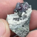 Proustite with Pyrite, Quartz - image 2