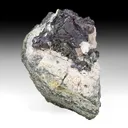 Proustite with Pyrite, Quartz - image 1