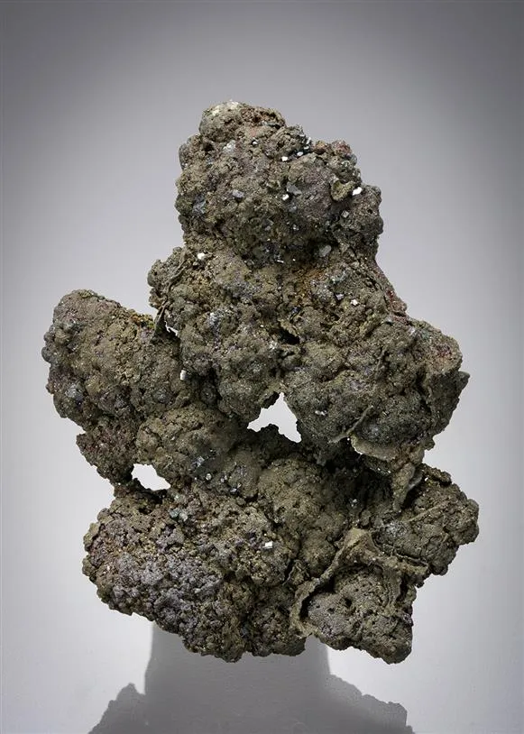 Proustite with Stephanite ARGENTOPYRITE and Arsenopyrite image