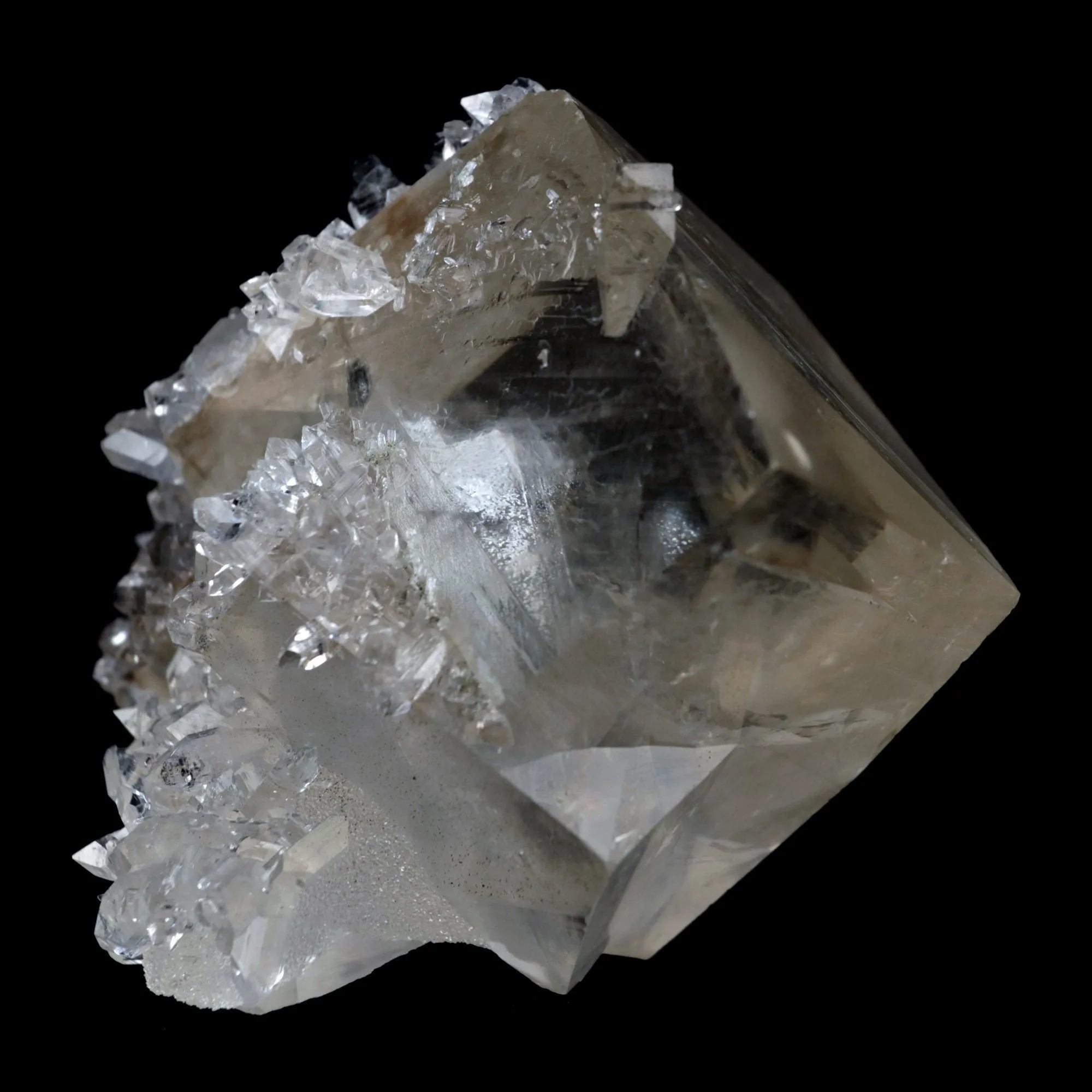 Pseudo Calcite with Apophyllite Natural Mineral Specimen - image 2