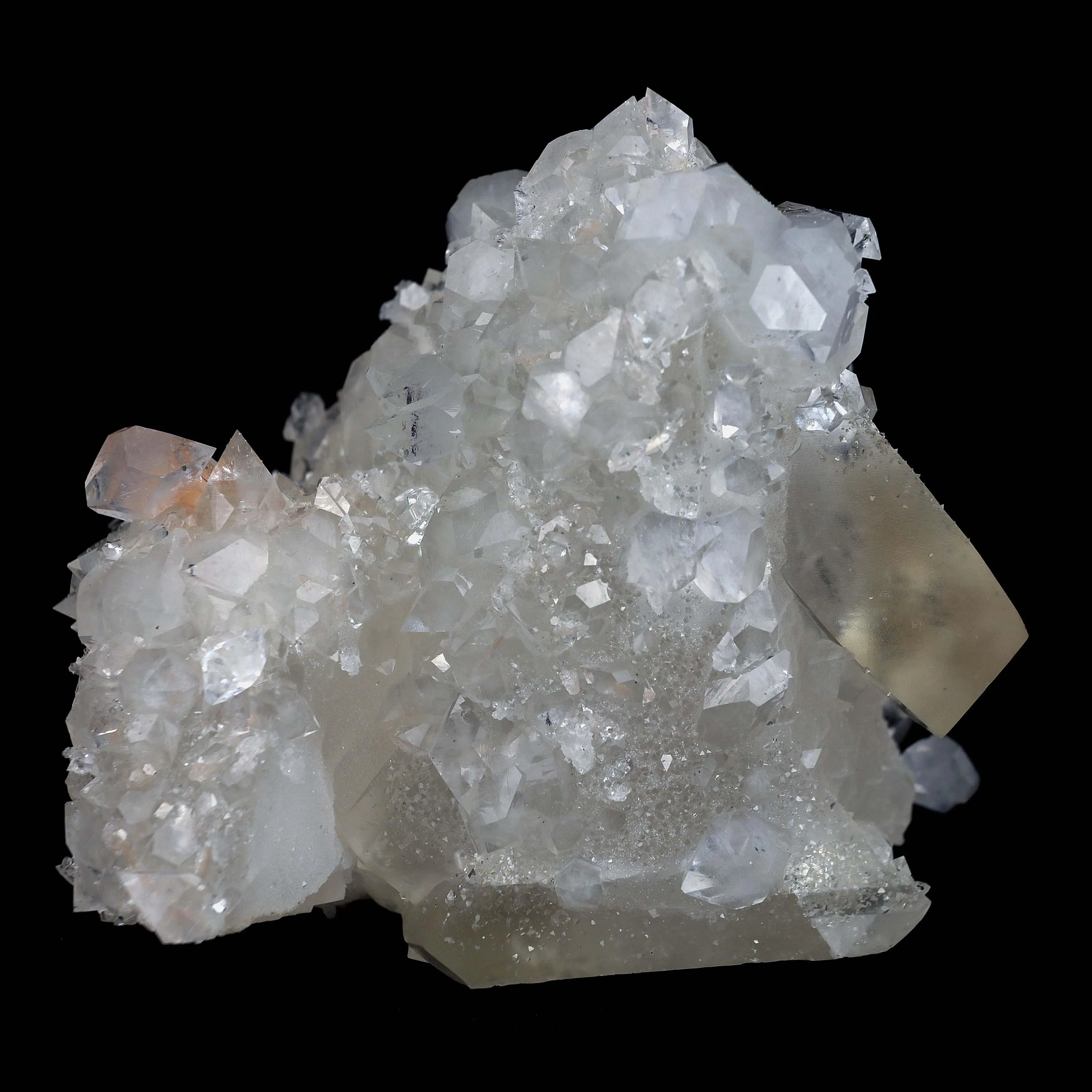 Pseudo Calcite with Apophyllite Natural Mineral Specimen - image 8