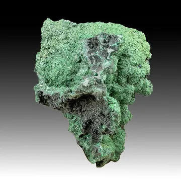 Pseudomalachite from Panasqueira Mines, Portugal