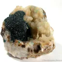 Pseudomalachite on Chalcedony - image 1