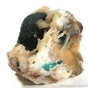 Pseudomalachite on Chalcedony - image 2