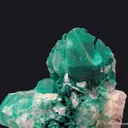 Pseudomalachite on Quartz - image 2