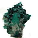 Pseudomalachite on Quartz - image 1