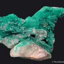Pseudomalachite on Quartz - image 5