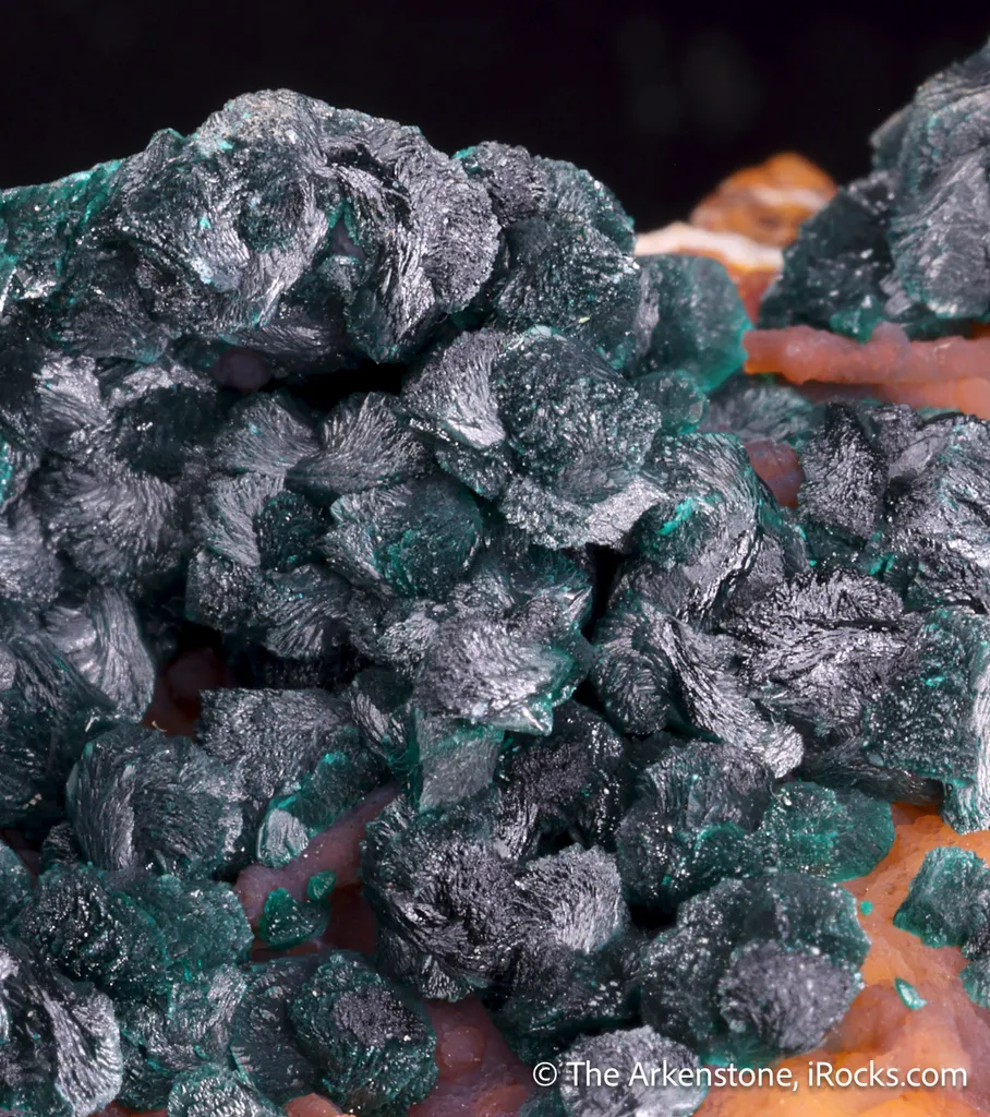 Pseudomalachite (TL) with Baryte and Chalcedony - image 5