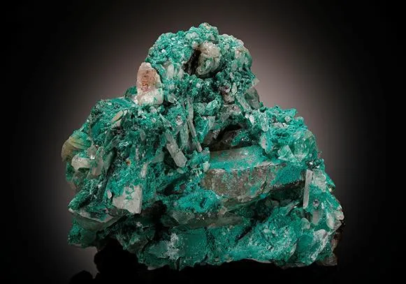 Pseudomalachite with Quartz - image 1