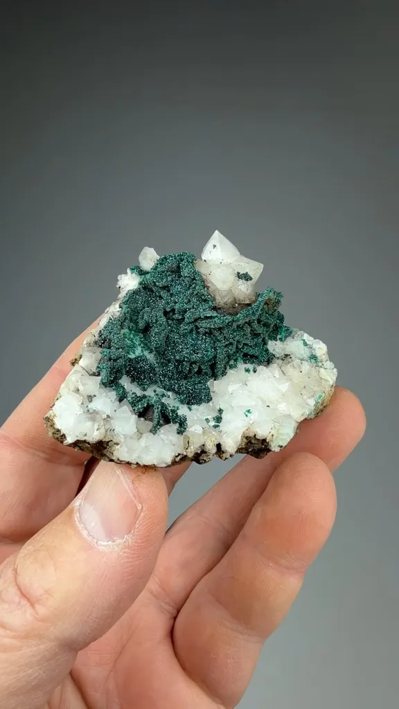 Pseudomalachite with Quartz - image 2