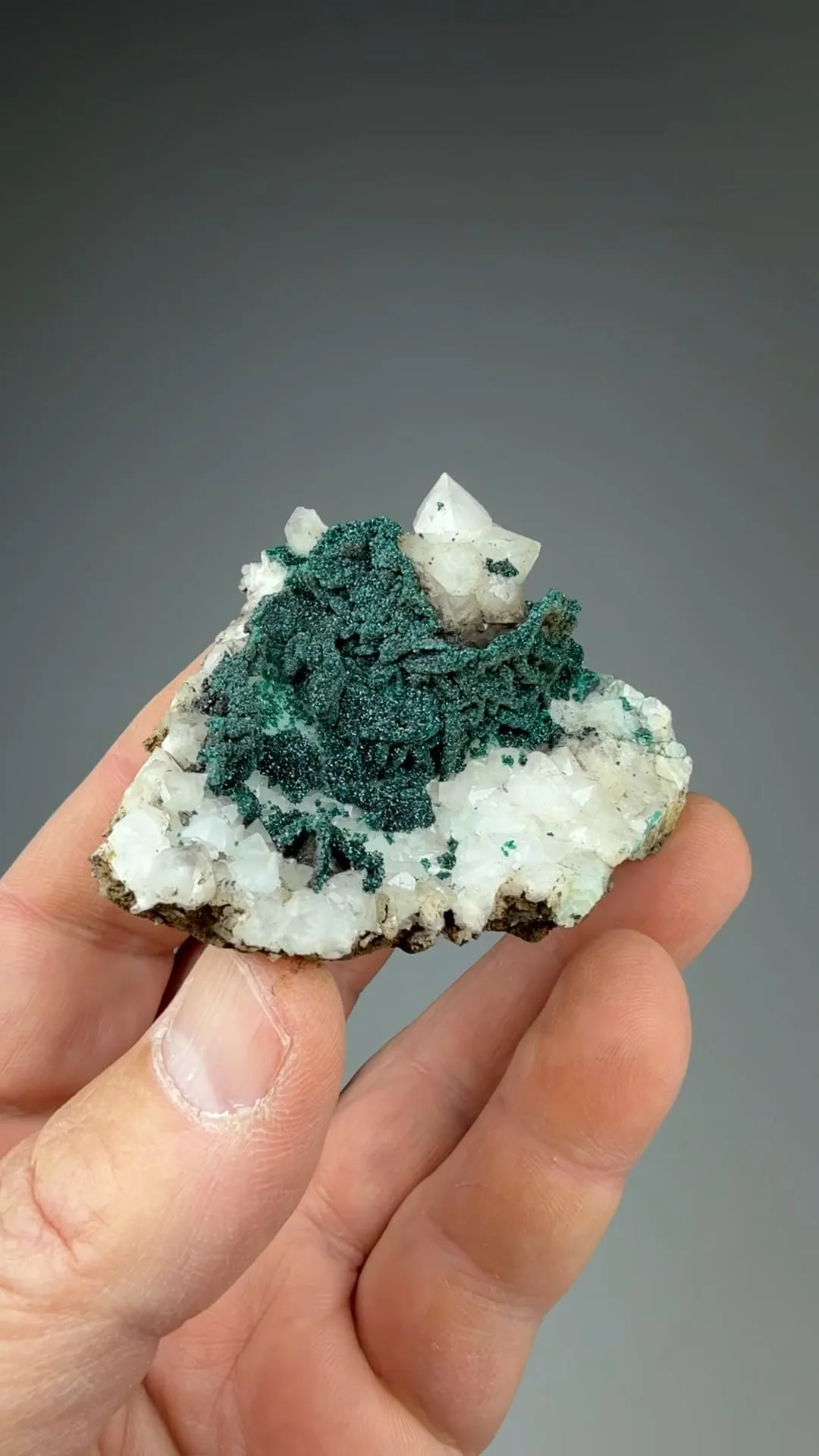Pseudomalachite with Quartz - image 2
