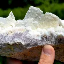 Pseudomorph Calcite in quartz and amethyst 1200 grams - Baia Mare, Maramureș, Romania - image 3