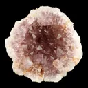Purple Amethyst Pointed Crystals Geode Formation - image 5