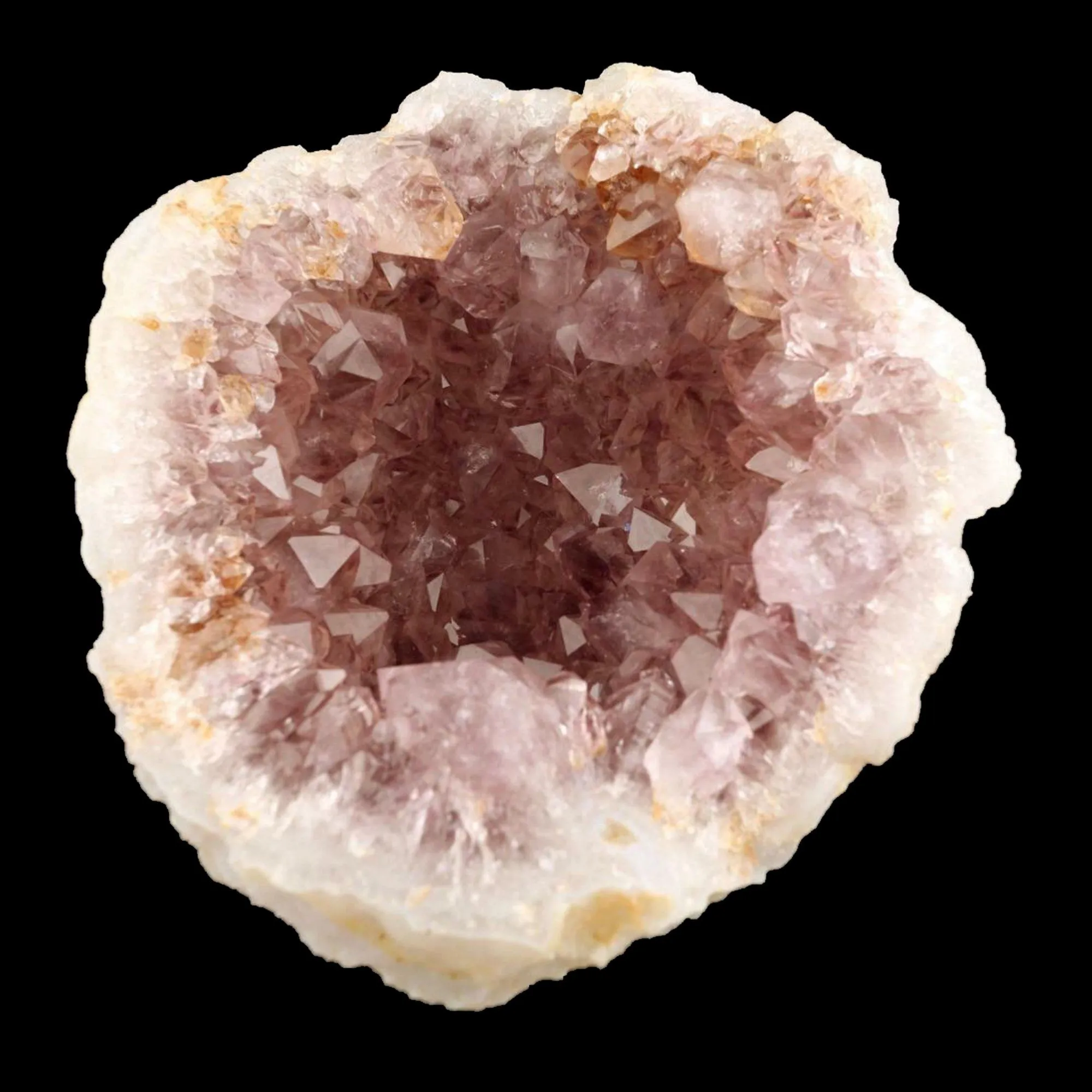 Purple Amethyst Pointed Crystals Geode Formation - image 2