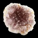 Purple Amethyst Pointed Crystals Geode Formation - image 4