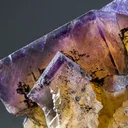 Purple and Gold Fluorite - image 2