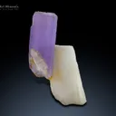 Purple Apatite With Albite from Nuristan Afghanistan - image 1