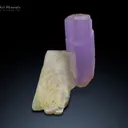 Purple Apatite With Albite from Nuristan Afghanistan - image 2