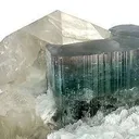 Purple-Capped Tourmaline, Quartz, Albite - image 3